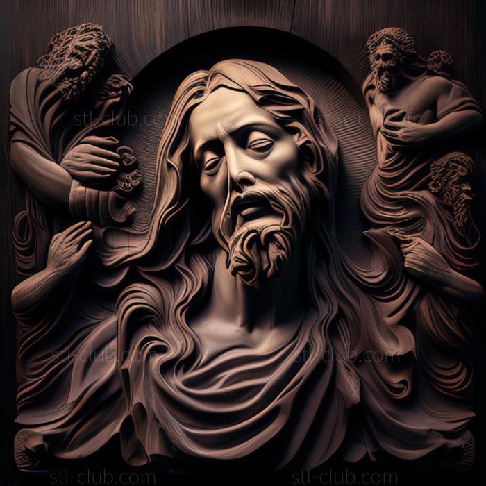 3D model st jesus (STL)